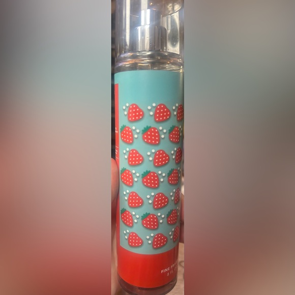 Bath & Body Works Other - Strawberry soda bath body spray display perfume SOLD OUT rare sweet